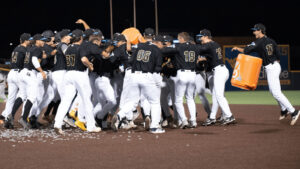 Black Bears pick up first win of the season with a walk-off